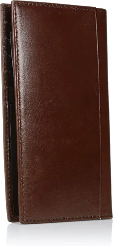 Miniatura 2 de Ariat - Cartera para hombre con incrustaciones de flores color marrón