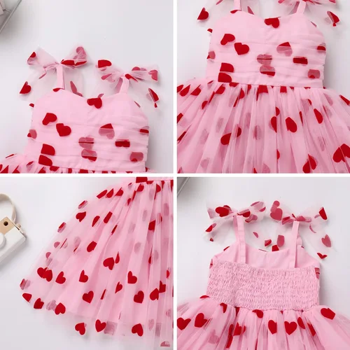 Miniatura 60 de IMEKIS Vestido de princesa de cumpleaños para niña pequeña, confeti brillante, bohemio, arco iris, pastel, sesión de fotos, traje para 1-6T