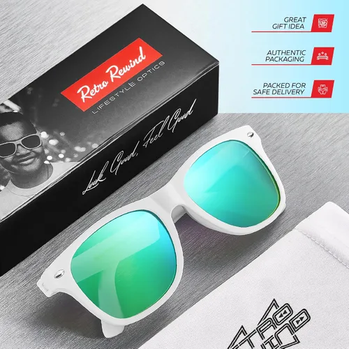 Miniatura 55 de Retro Rewind Lentes de sol para niños y niñas de 3 a 12 años, inastillables, UV400, lentes de sol para niños pequeños
