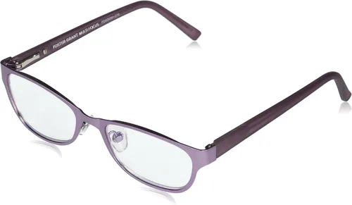 Miniatura 7 de Foster Grant womens Charlsie Multifocus Reading Glasses Cat-Eye Reading Glasses Azul marino satinado/transparente