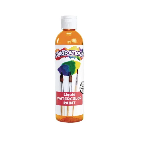 Miniatura 24 de Colorations - LWPACK - Pintura líquida para acuarela, 4 onzas líquidas, juego de 6, no tóxica, pintura, niños, manualidades, pasatiempos, diversión