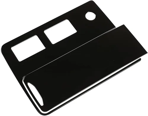 Miniatura 3 de YIWANG LHD para Land Rover Discovery 5 2021-2022 ABS Panel de engranajes de control central del coche decorativo Marcos Cubiertas etiqueta engomada