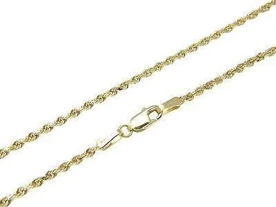 Miniatura 3 de Collar de cadena diamantada de plata esterlina de 564pulgadas, fabricado en Italia