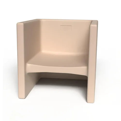 Miniatura 28 de Children's Factory Silla cúbica 3 en 1 para niños, muebles de aula de asientos flexibles, paquete de 1, color verde