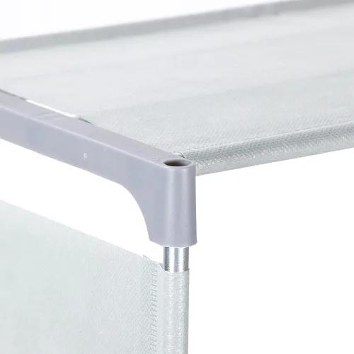 Miniatura 9 de JUOPZKENN Estanterías, estantería abierta, organizador de almacenamiento, estante de plástico para libros, estantería portátil vertical
