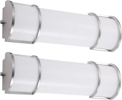 Miniatura 41 de ASD Lámpara LED de montaje empotrado de 18 pulgadas, interruptor de 20 W, 120 V, 1650 lúmenes, 3000 K/4000 K/5000 K, regulable, no parpadea, Energy