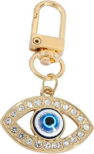 Llavero de mano Hamsa de mal de ojo para llavero de coche, bolso de buena suerte, amuleto