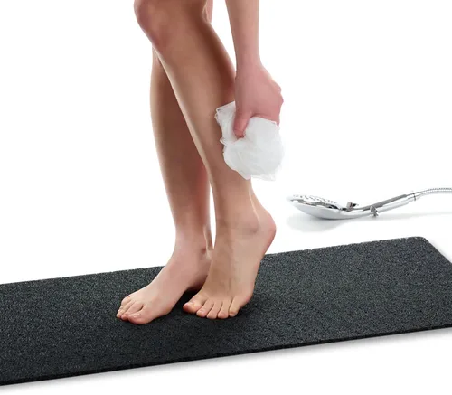 Miniatura 57 de Tapete de ducha antideslizante para bañera - Tapete de baño de lufa para baño - Tapete de baño de 40 x 16 pulgadas - Alfombra de baño antideslizante