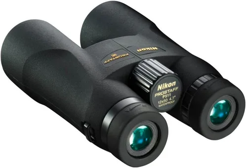 Miniatura 4 de Nikon PROSTAFF 5 prismáticos de 0.472 x 1.969 in, óptica multicapa de alta definición, impermeables, a prueba de niebla, ligeros, para exteriores