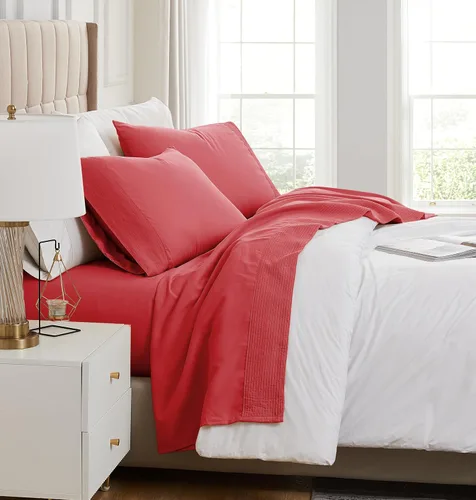 Miniatura 35 de Southshore Fine Linens®, juego de ropa de cama con bolsillo profundo, Microfibra, Negro, gemelo