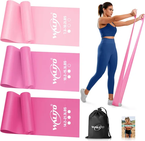 WALITO Bandas de resistencia para entrenamiento, bandas de ejercicio para mujeres y hombres, bandas de entrenamiento para terapia física,
