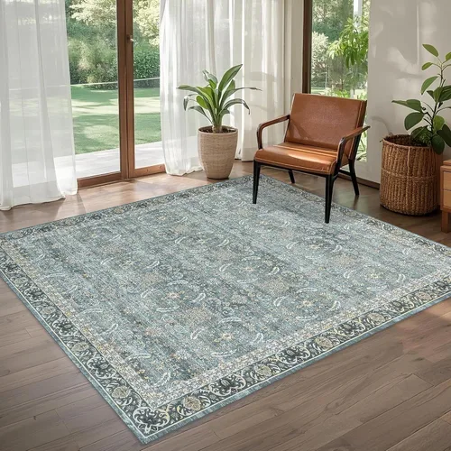 Miniatura 41 de Alfombra de Pasillo Lavable 3x10: Corredores Largos Antideslizantes para Pasillo - Alfombra Ultradelgada para Piso Interior para Cocina Entrada