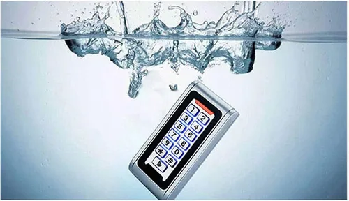 Miniatura 3 de Lector de teclado de metal resistente al agua Standard North American Strike Lock TCPIP 4 puertas Sistemas de control de acceso 110-240V caja