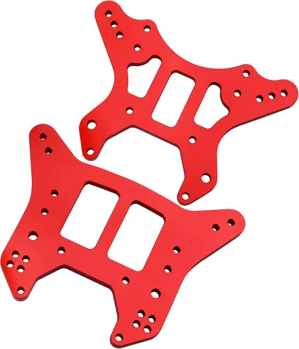 Miniatura 6 de Torre de choque de aluminio delantera y trasera para Arrma 1/8 Kraton/Notorious 6S BLX piezas de repuesto, reemplazo AR330220 y ARA320581 (rojo)