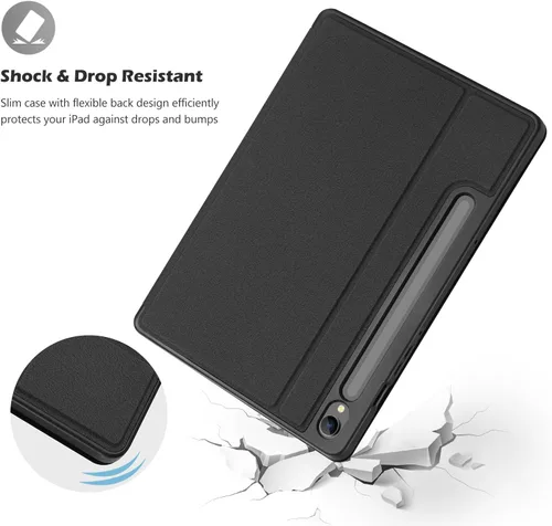 Miniatura 6 de ProCase Funda inteligente para Galaxy Tab S10 Lite/S10 FE/ S9 FE de 10.9 pulgadas con soporte para S Pen y funda rígida con soporte para S Pen