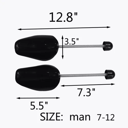 Miniatura 2 de Árboles de zapatos para zapatillas de deporte Shaper de plástico para hombres zapato ensanchador forma arranque titular prevenir arrugas