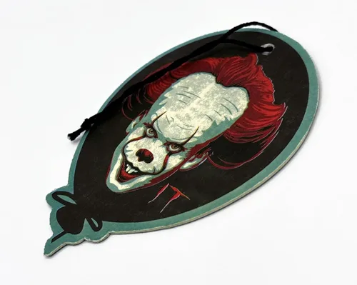 Miniatura 5 de Elektroplate Ambientadores automotrices con licencia oficial de IT Pennywise para vehículos Aroma enfriador de medianoche (paquete de 6)