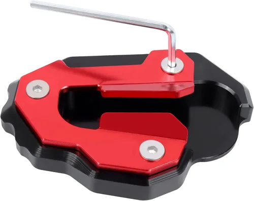 Miniatura 5 de Worldmotop - Almohadilla de repuesto para soporte lateral de motocicleta HONDA Goldwing 1800 GL 1800 F6B GL1800 2020 2021 2022 (negro 2)
