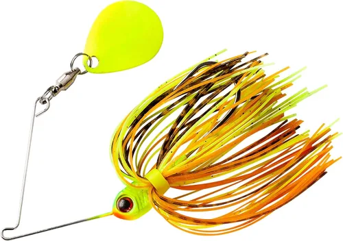 Miniatura 3 de Booyah Pond Magic Señuelo de pesca de róbalo con hoja giratoria para aguas pequeñas Alpine