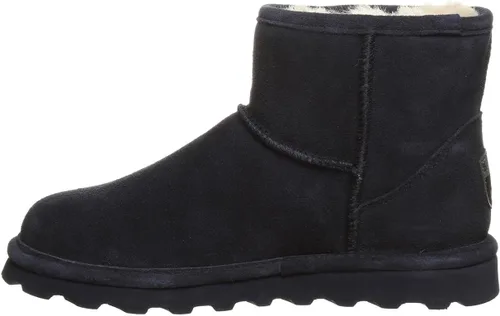 BEARPAW Alyssa - Botas al tobillo para mujer de múltiples colores, botas de invierno, fáciles de poner y quitar