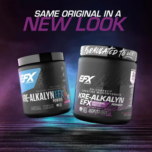 Miniatura 2 de EFX Sports Kre-Alkalyn EFX Powder Suplemento en polvo de monohidrato de creatina pH correcto Fuerza, crecimiento muscular y rendimiento 110