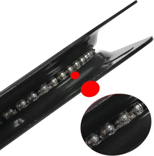 Miniatura 3 de MANCHAP 2 piezas de placa giratoria negra de 8 pulgadas, reemplazo de taburete de barra con rodamientos de bolas resistente, soporte de base