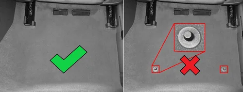 Miniatura 2 de WeatherTech Revestimientos de suelo personalizados para Audi SQ7, SQ8, Q7-1ª y 2ª fila (44887-1-5), negro