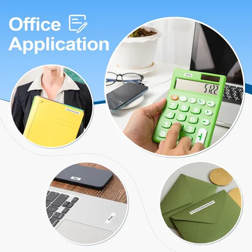 Miniatura 8 de Labelife Paquete de 6 cintas de etiquetas TZe-211 de 0.23 pulgadas de repuesto para Brother P Touch TZe TZ Cinta de 0.236 in 0.23 Laminada Blanca