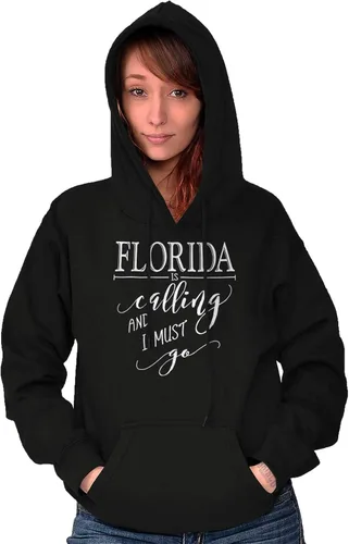 Miniatura 17 de Brisco Brands Sudadera con capucha Florida is Calling and I Must Go para mujer y hombre