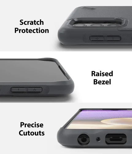 Miniatura 4 de Ringke Onyx - Funda compatible con Samsung A32 5G, bordes elevados antihuellas, agarre de poliuretano termoplástico, resistente y duradero, a prueba