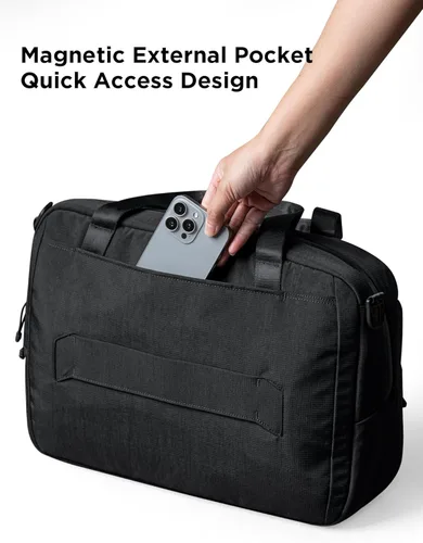 Miniatura 6 de ALPAKA Bravo Brief - Portafolio para laptop de 16 pulgadas, bolsa de hombro de negocios con protección contra la intemperie, bolsa de mensajero