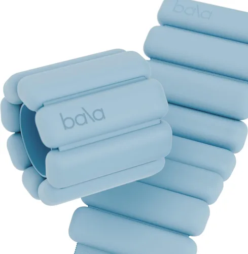Bala Pulseras con Pesos Ajustables para Muñeca y Tobillo para Mujer y Hombre - Juego de Brazaletes de Silicona con Pesos para Gimnasio, Yoga, Mar