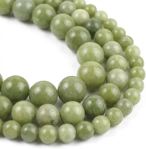 Miniatura 11 de 60 cuentas de turquesa de concha blanca, cuentas redondas sueltas de piedra natural de 0.236 pulgadas para hacer joyas, aretes, collares, Turquesa