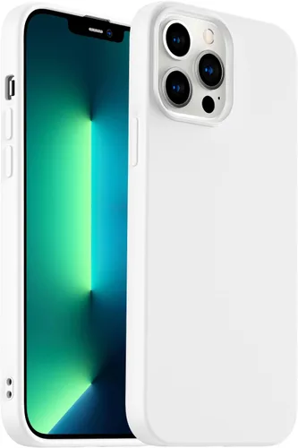 Miniatura 23 de Funda diseñada para iPhone 13 Pro Max, funda de silicona ultra delgada a prueba de golpes, de microfibra suave anti arañazos, protección mejorada