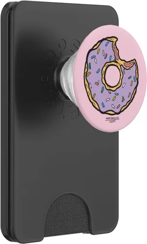 Miniatura 7 de The Simpsons PopSockets PopSockets intercambiables de rosquilla rociada