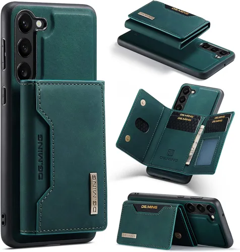 Miniatura 7 de ZCDAYE Funda Para Samsung Galaxy S23 Ultra Con Soporte, Funda De Cuero Desmontable Con Ranuras Para Tarjetero Ranuras Kickstand Cubierta Protectora