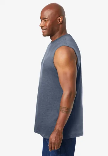Miniatura 4 de KingSize - Camiseta para hombre (talla grande, alta y ligera)