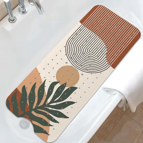 Miniatura 20 de Tapete de baño de sirena antideslizante, bonito tapete de baño de goma para bañera, tapete de baño para niños y niñas pequeñas, tapete de ducha