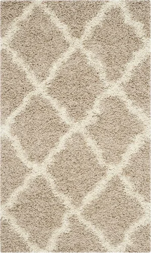 Safavieh - Dallas Shag Collection SGD257A - Alfombra de área con diseño de enrejado de 10 x 14 pies