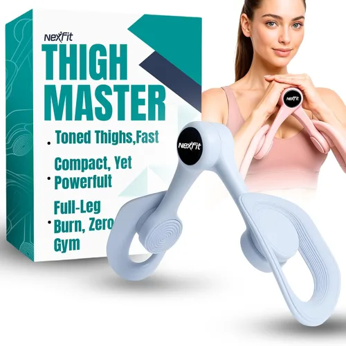 Miniatura 9 de Smart Thigh Master Dispositivos de ejercicio giratorios para suelo pélvico para mujeres y hombres con pantalla de contador automático Azul