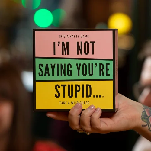Miniatura 3 de Hygge Games -I'm Not Saying You're Stupid Juego de Trivia, 5.7 x 5.7 x 1.8 pulgadas (idioma español no garantizado)