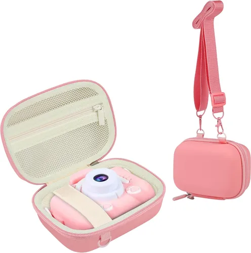 Miniatura 11 de Leayjeen Funda para cámara para niños compatible con OUTUVAS/Goopow/Mgaolo/HOOMOON/Juguetes de cámara para niños y videocámara digital para niños