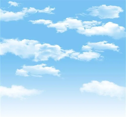 Miniatura 9 de AOFOTO Telones de fondo de cielo azul de 3 x 5 pies, nubes blancas, sesión de fotos, fondo de fotografía, accesorios de estudio, gota de video