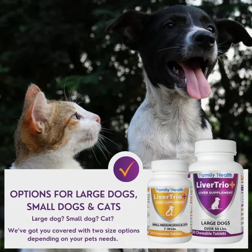 Miniatura 9 de Suplemento integral de apoyo hepático para perros más pequeños. Tabletas masticables sabrosas que combinan las mismas, SPC, silybin A+B, + glutatión