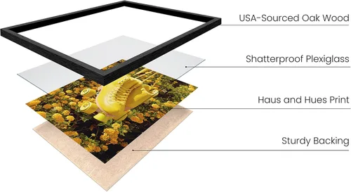 Miniatura 79 de Haus and Hues Arte de pared amarillo – Pósteres estéticos con cita para adolescentes, pósteres estéticos para dormitorio, niñas, impresión artística