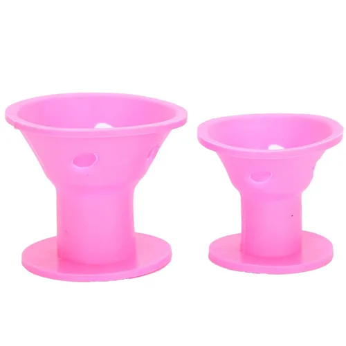 Miniatura 7 de 10 rodillos suaves para rizos para dormir, rizadores de silicona para mujeres, herramienta rizada con 10 piezas