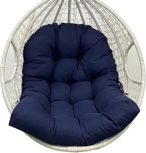 Miniatura 9 de Hamaca impermeable para silla de huevo, cesta colgante, cojines para silla de patio, asiento de huevo, almohadillas de almohada para interiores