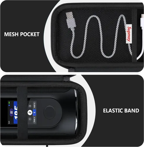 Miniatura 4 de Estuche rígido de transporte para Blue Tees Golf Player+ / Golf Player Pro GPS altavoz con pantalla táctil, funda de protección para reproductor