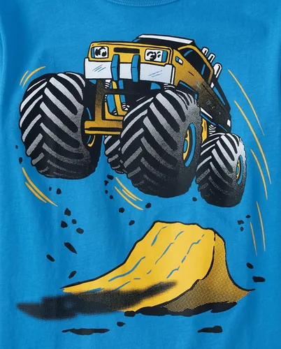 Miniatura 2 de The Children's Place Camiseta estampada de manga corta para niño
