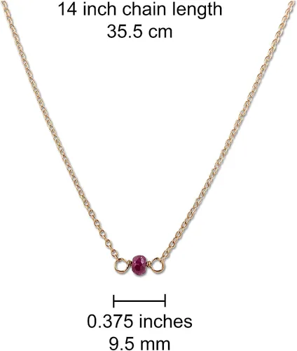 Miniatura 57 de Gargantilla de piedra natal – Regalo de cumpleaños, regalo para niña, mujer, amiga, hija, esposa, mamá, ella, joyas de piedras preciosas para uso
